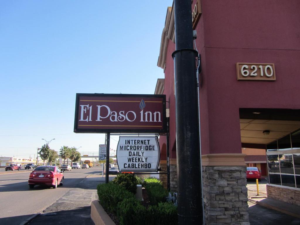 El Paso Inn Tx - Airport Exterior foto